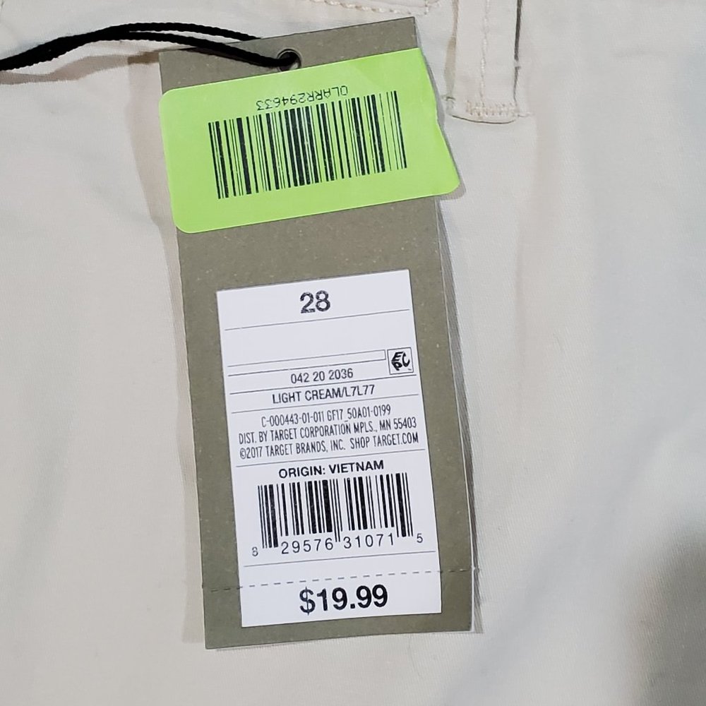 Goodfellow Flat Front Shorts 28" Waist NWT - Picture 5 of 6